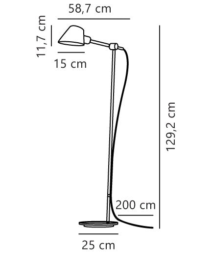 Stay | Golvlampa | Svart