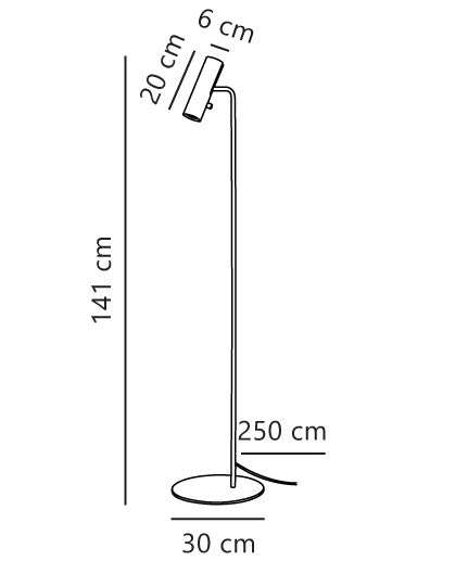MIB 6 | Floor lamp | White