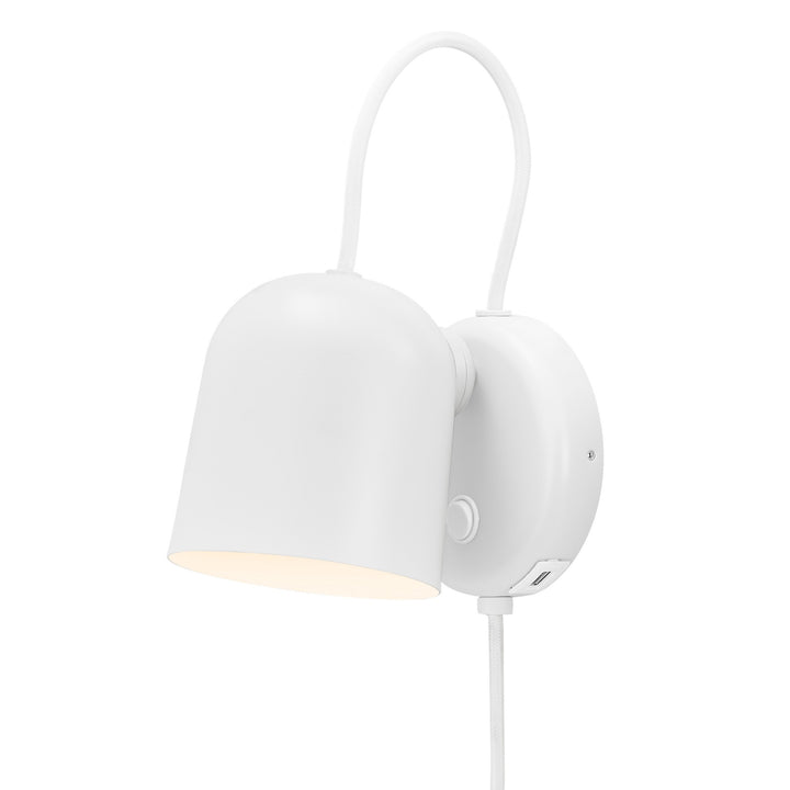 Angle GU10 | Vägglampa | Vit/Telegrå