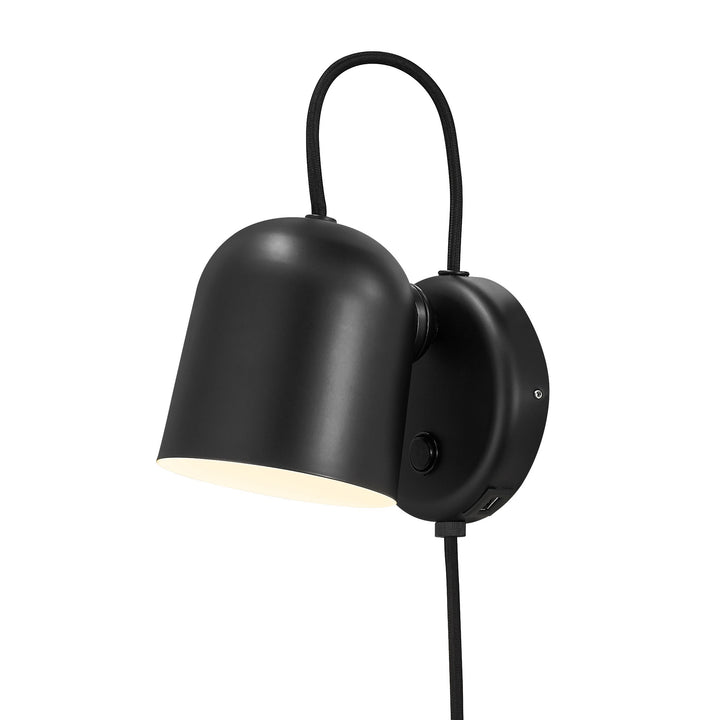 Angle GU10 | Vägglampa | Svart