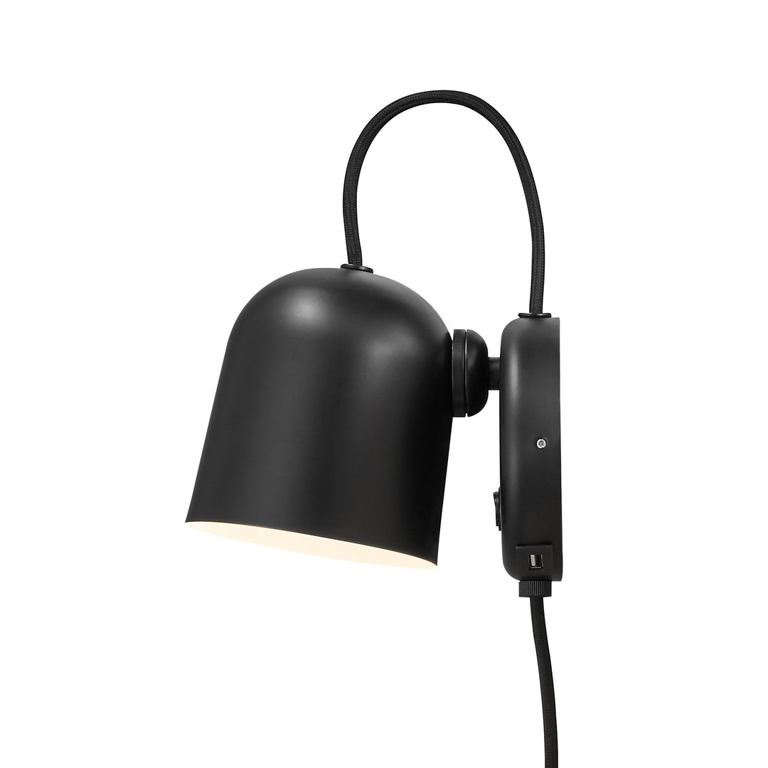 Angle GU10 | Vägglampa | Svart