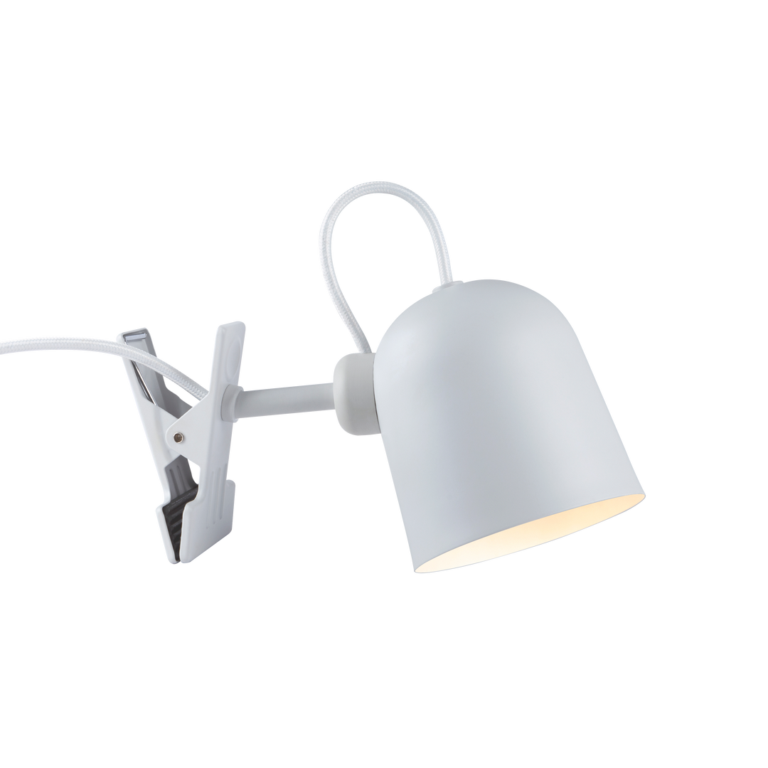 Outlet: Angle | Clamp lamp | White/Telegrey