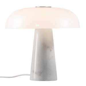 Glossy | Bordlampe | Opal hvid