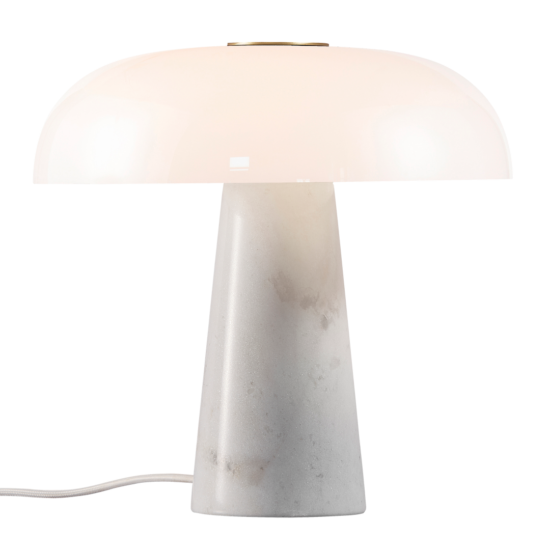 Glossy | Bordslampa | Opal vit