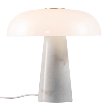 Glossy | Bordlampe | Opal hvid