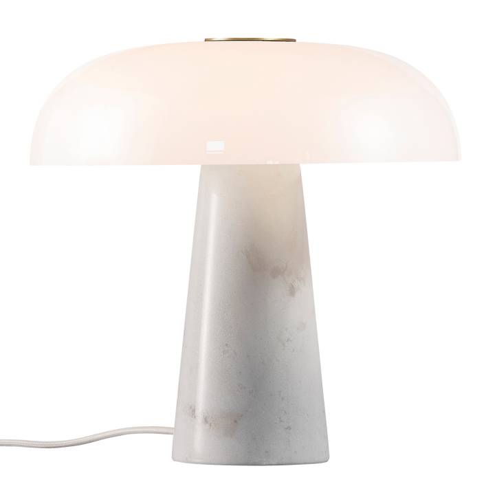 Glossy | Bordlampe | Opal hvid