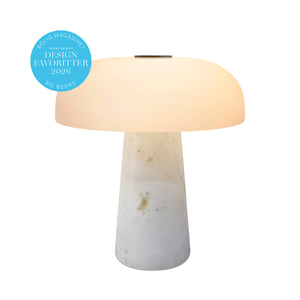 Glossy Mini Portable | Bordslampa | Vit
