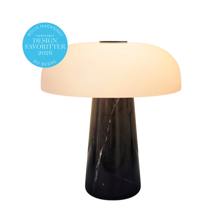 Glossy Mini Portable | Lampe à poser | Noir