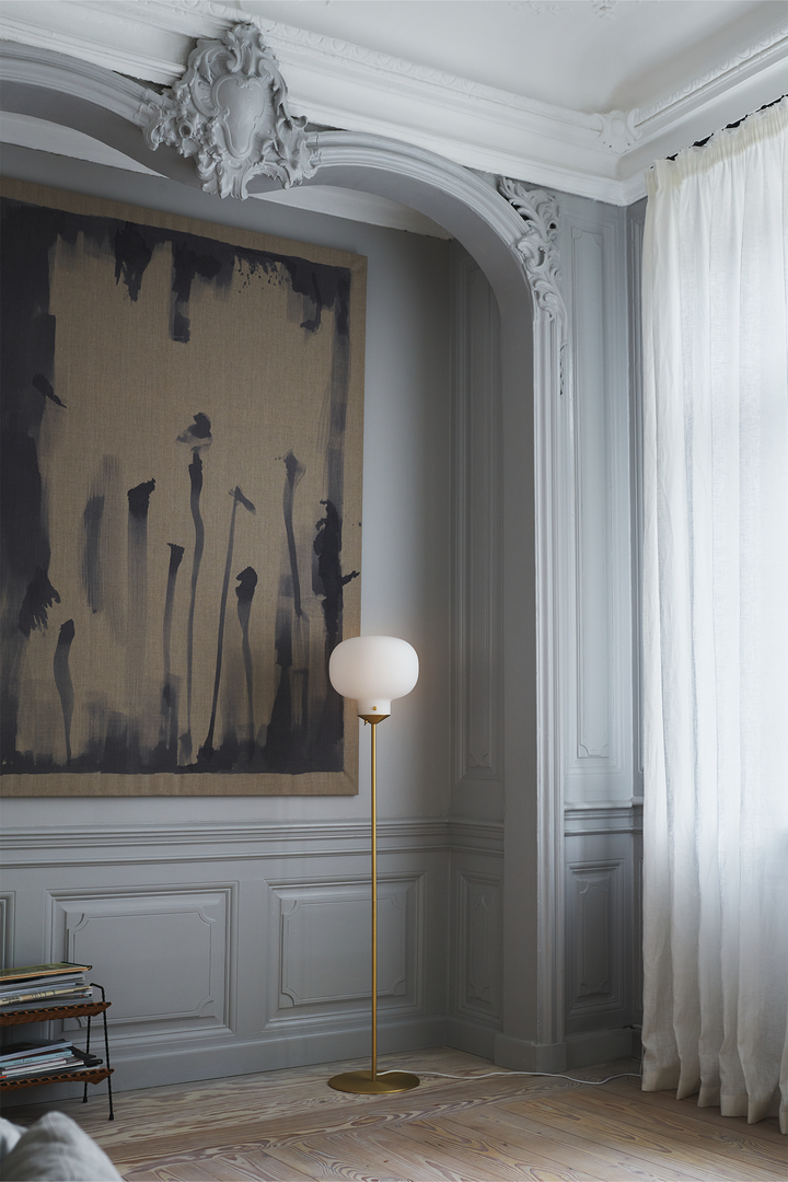 Outlet: Raito | Floor lamp | White/Brass