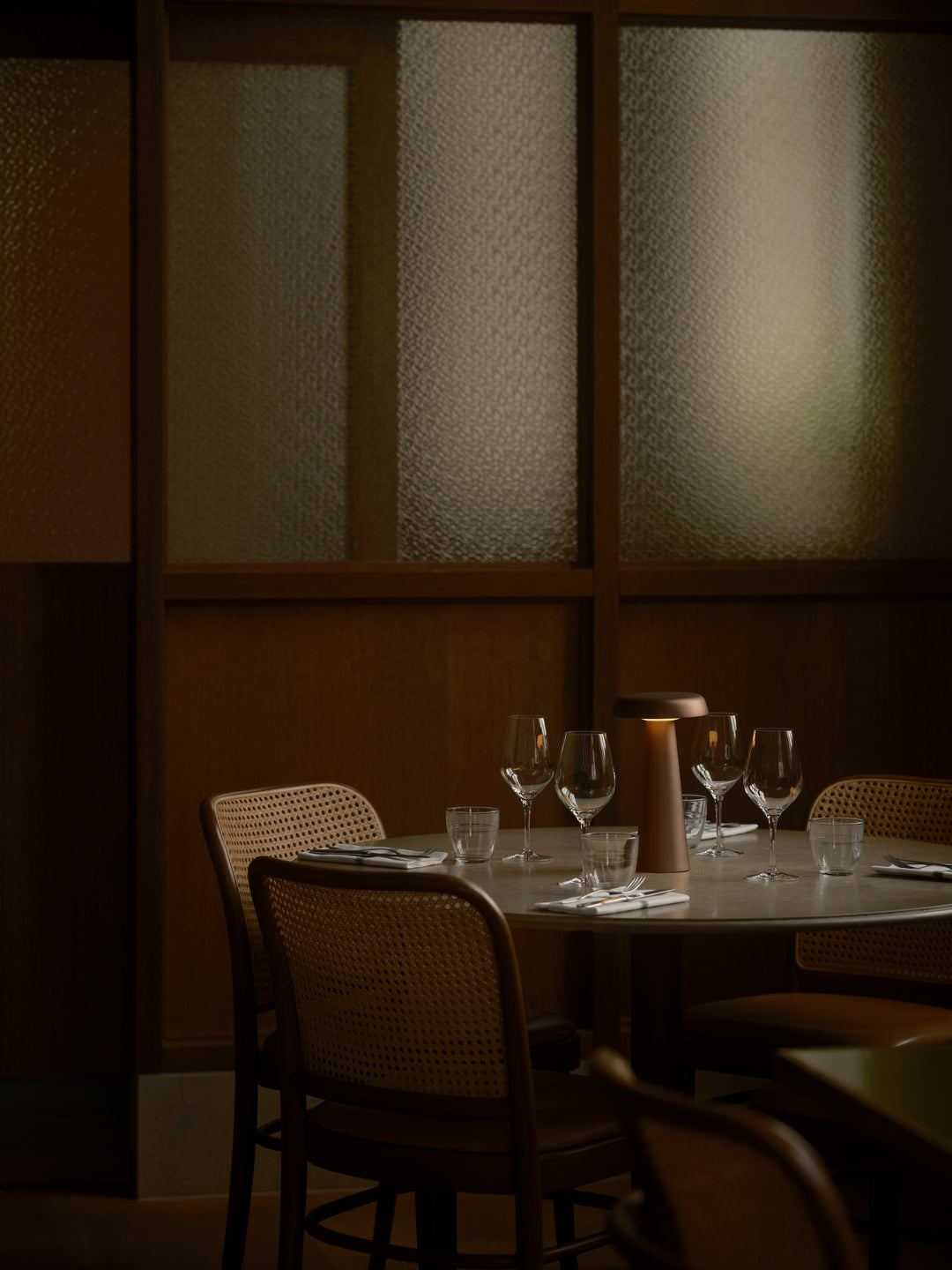 Arcello | Batterilampe | Bruneret messing