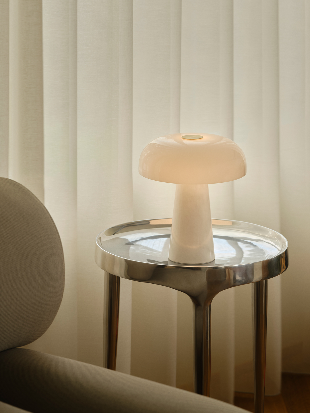 Glossy Mini | Table lamp | White