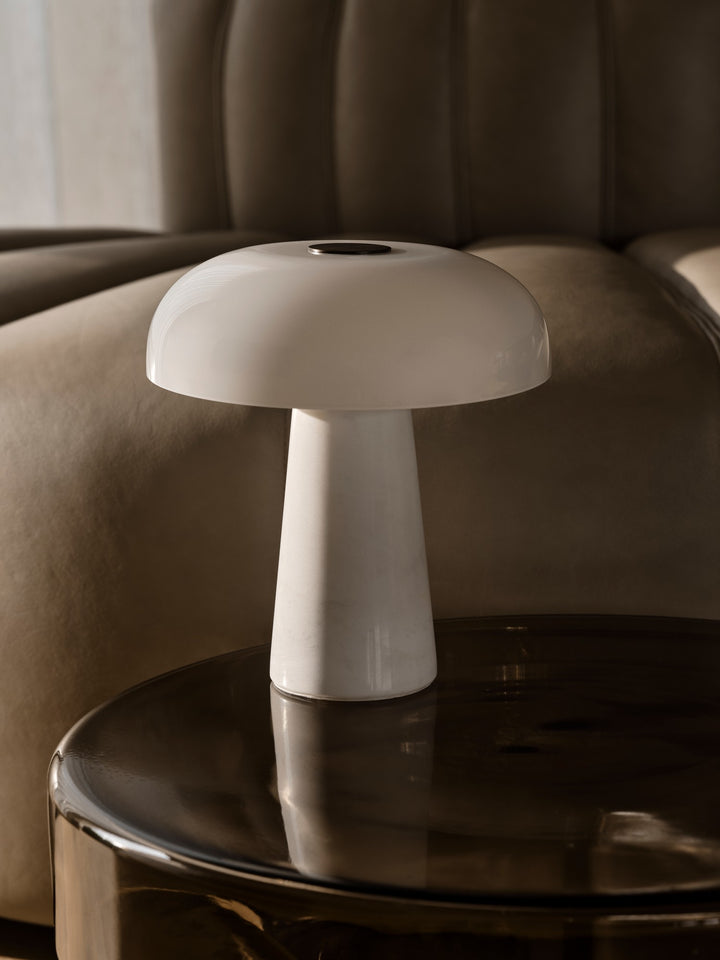Glossy Mini Portable | Bordslampa | Vit