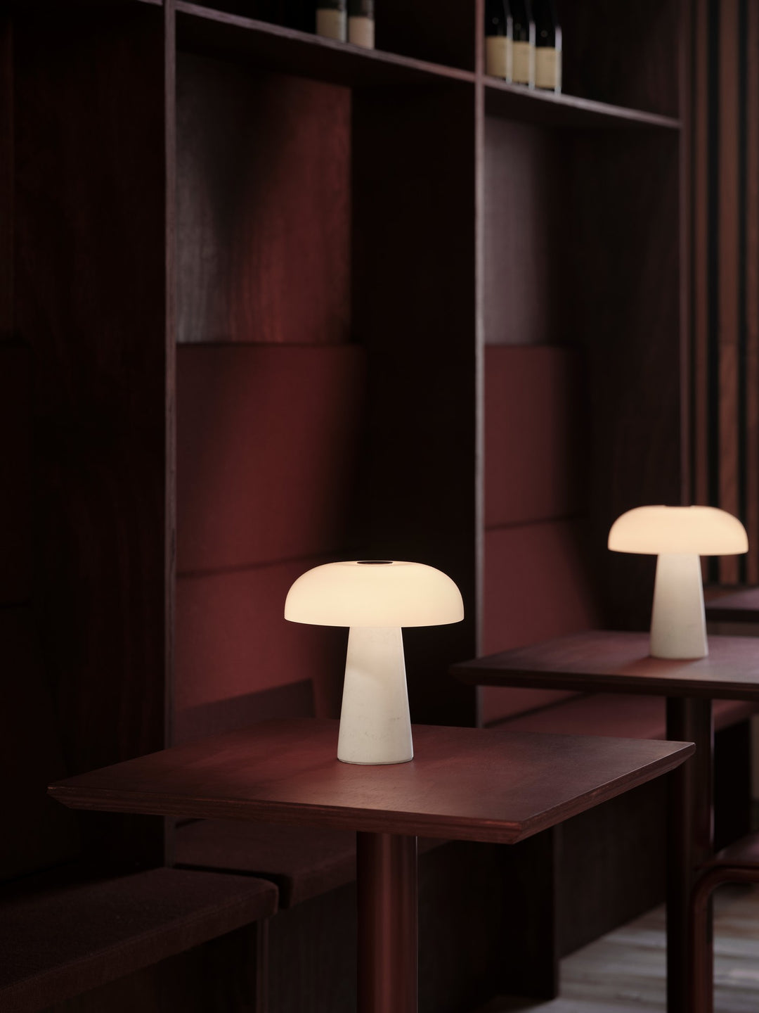Glossy Mini Portable | Bordslampa | Vit