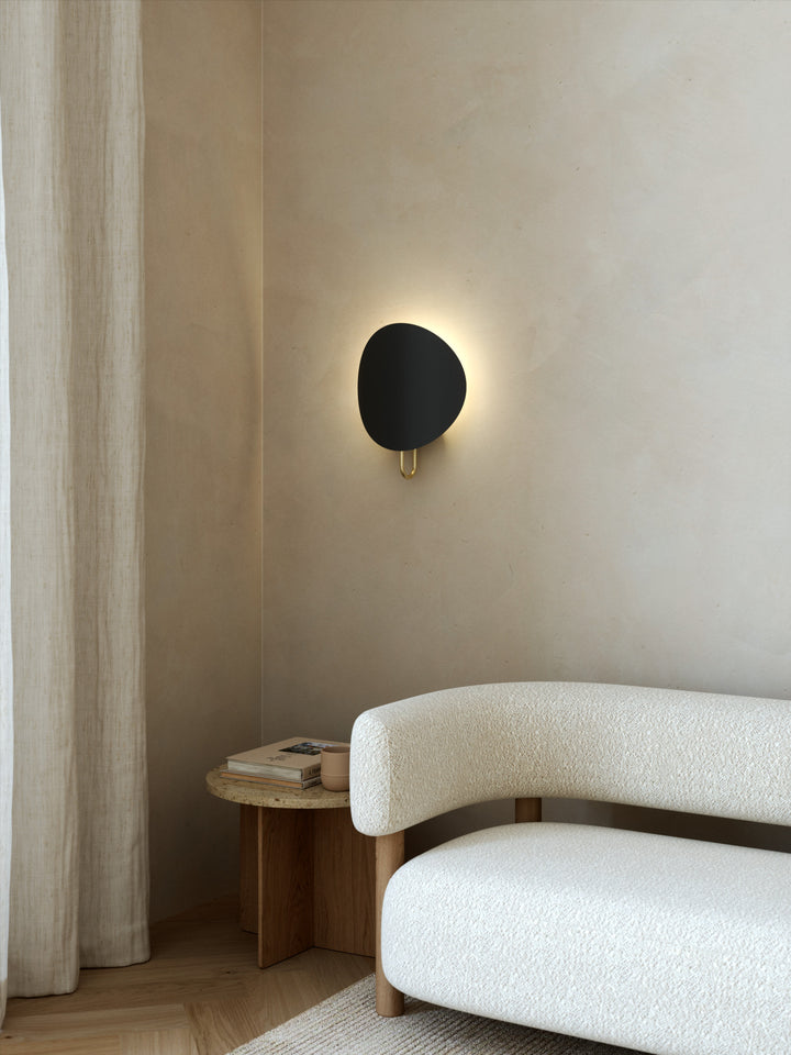 Spargo | Wall light | Black/Brass