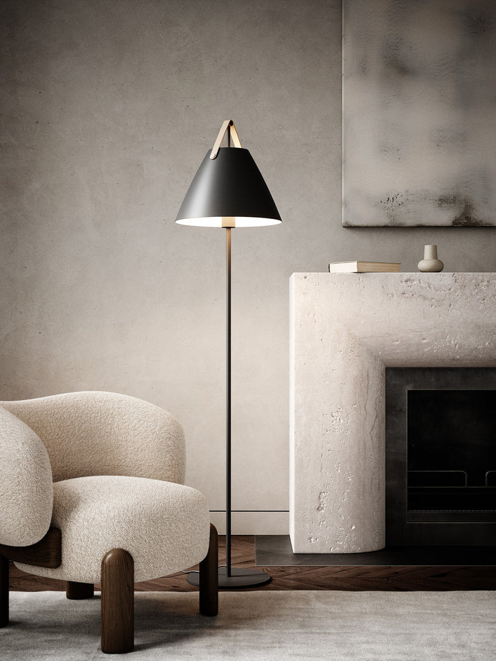 Strap | Stehlampe | Schwarz