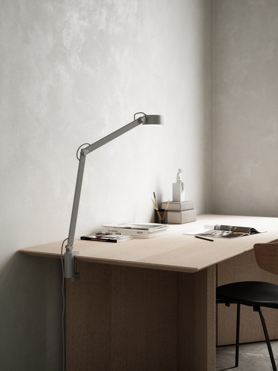 Nobu | Lampe à poser | Gris