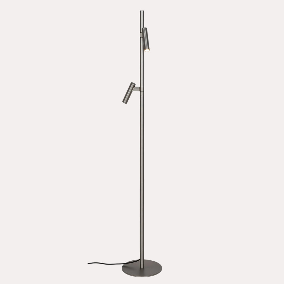 Makoto | Floor lamp | Satin Chrome