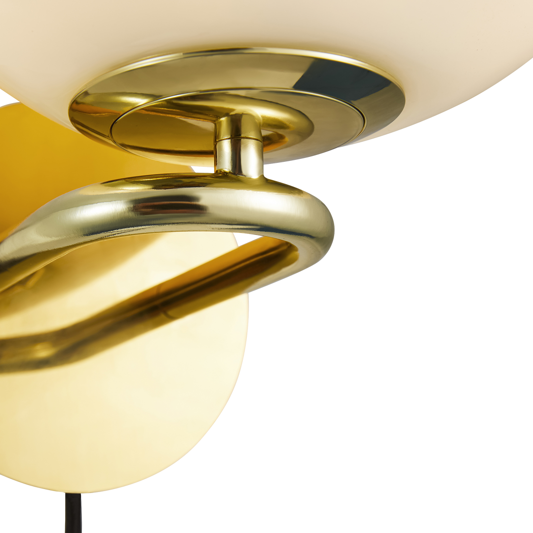 Shapes | Wall light | Brass