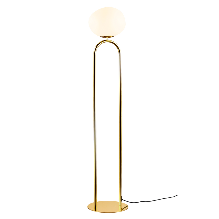 Shapes | Floor lamp | Brass