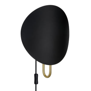 Spargo | Vägglampa | Svart/Mässing