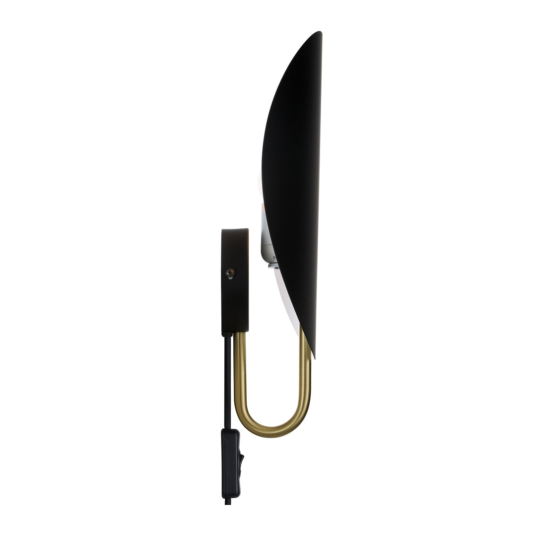 Spargo | Vägglampa | Svart/Mässing