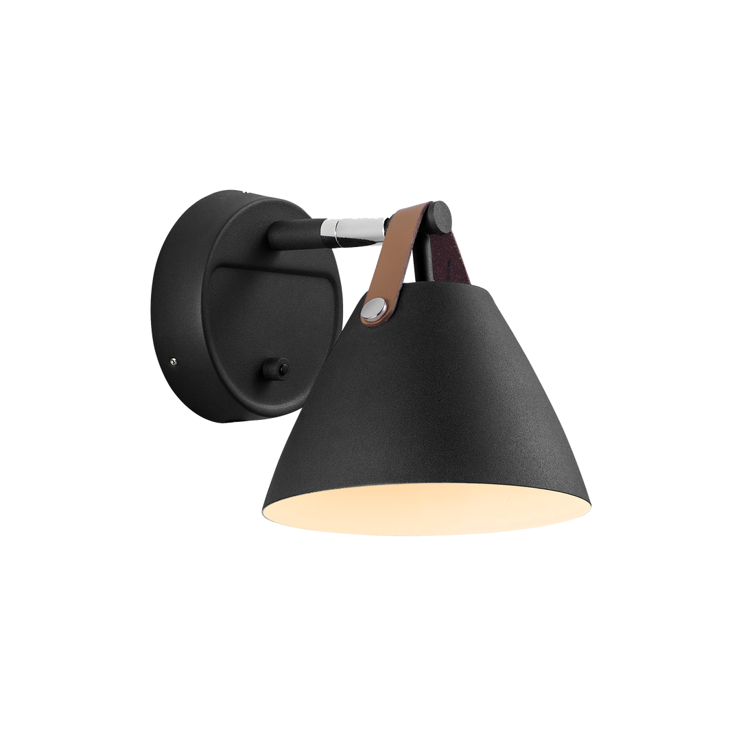 Strap 15 | Wandlamp | Zwart